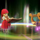 Veronica and Serena team up for a complex heal + buff spell.